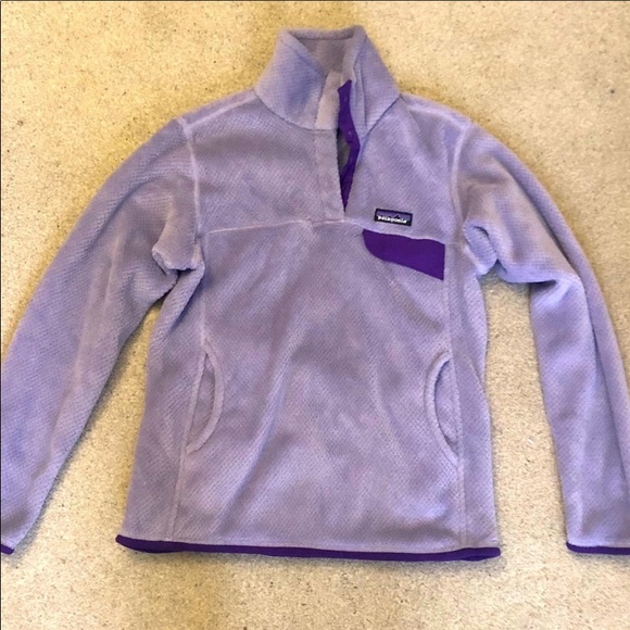 Patagonia Tops - Patagonia Purple Fleece
